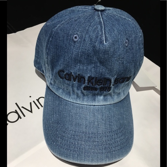 calvin klein jean hat